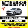 Thumbnail Skoda Kodiaq 2017-2020 FACTORY REPAIR SERVICE MANUAL