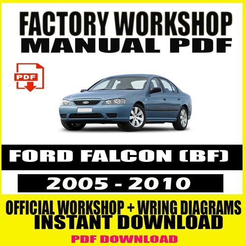 Product picture Ford Falcon (BF) 2005-2010 factory service manual